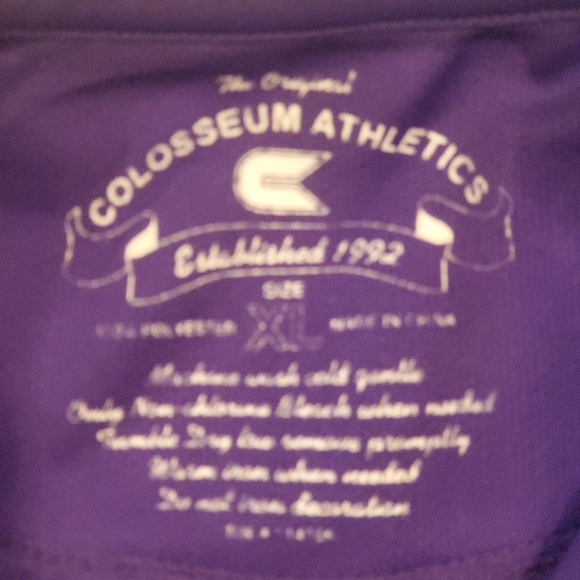 Vintage Colosseum LSU Pull Over Jersey XL - Picture 5 of 6